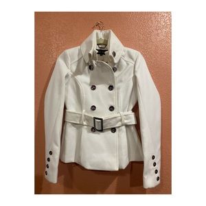 Black Rivet White peacoat _size xs